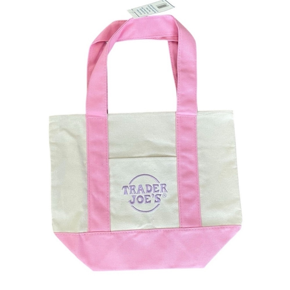 COPY - Canvas Tote Bag Set - Pink, Blue, Purple, Mint Green - Picture 3 of 5